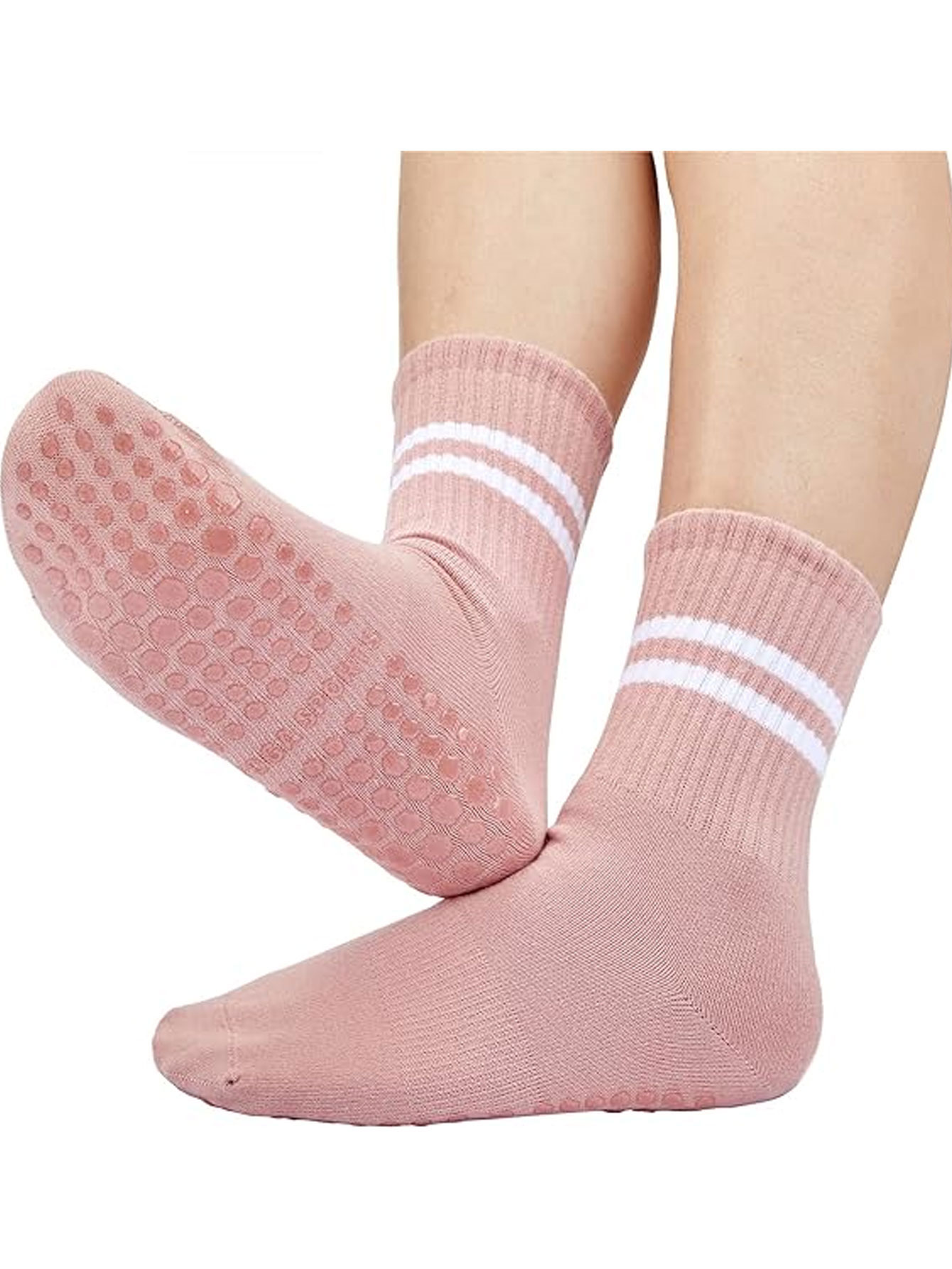 3 Pairs of Yoga Socks, Non-Sli - No Show Sock Women ulasan dan harga