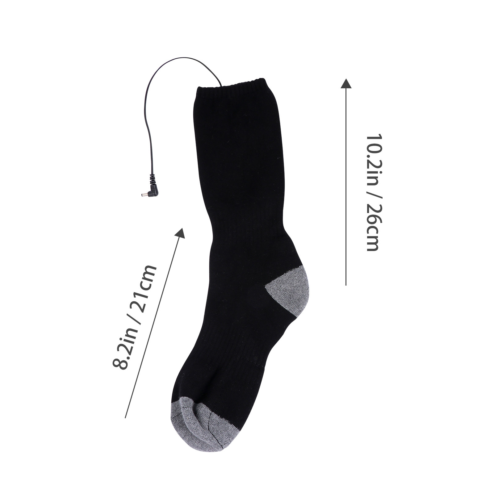1Set Heated Socks Warm Feet El - Thermal Sock Winter ulasan dan harga