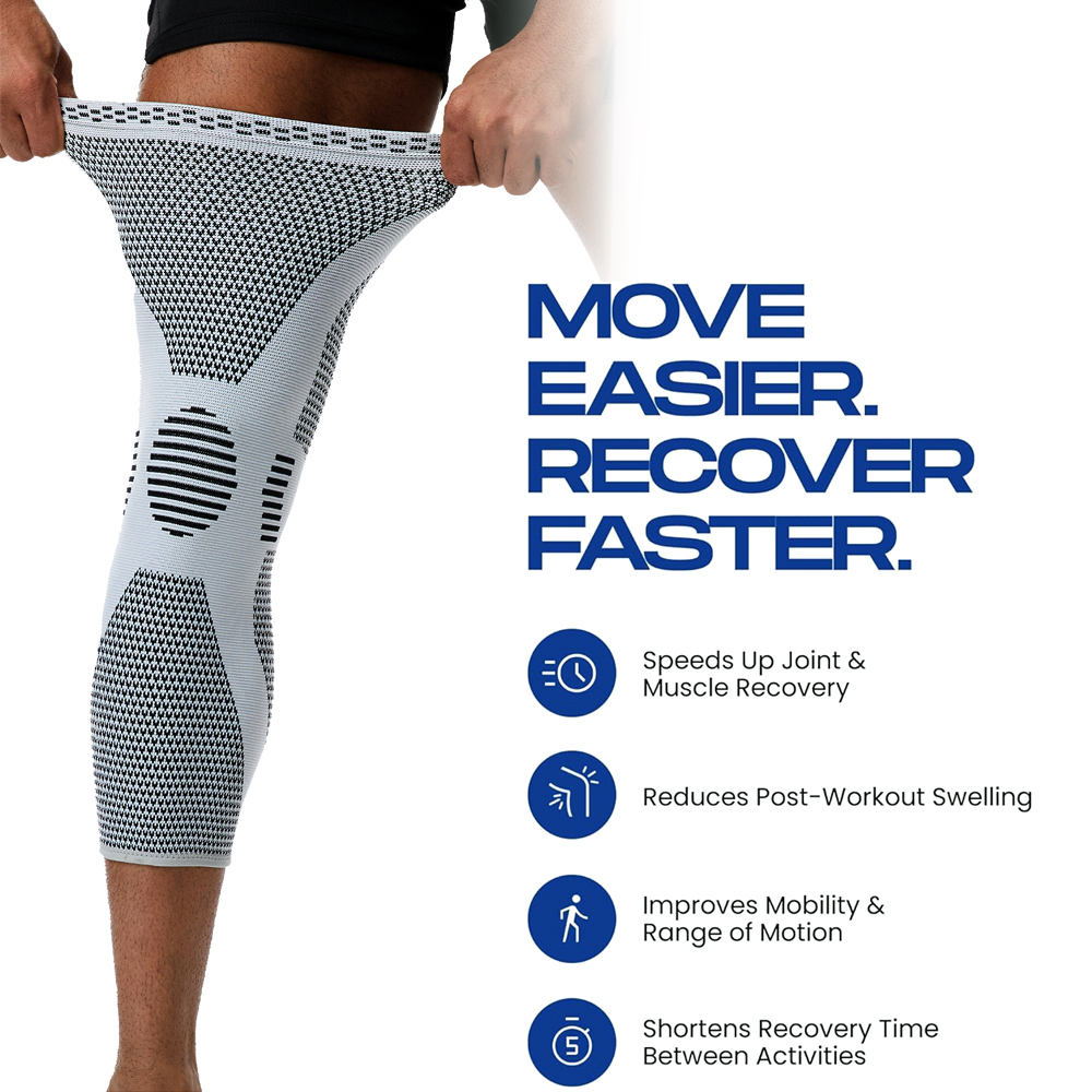 1pc Long Compression Leg Sleev - Compression Sleeve Calf ulasan dan harga