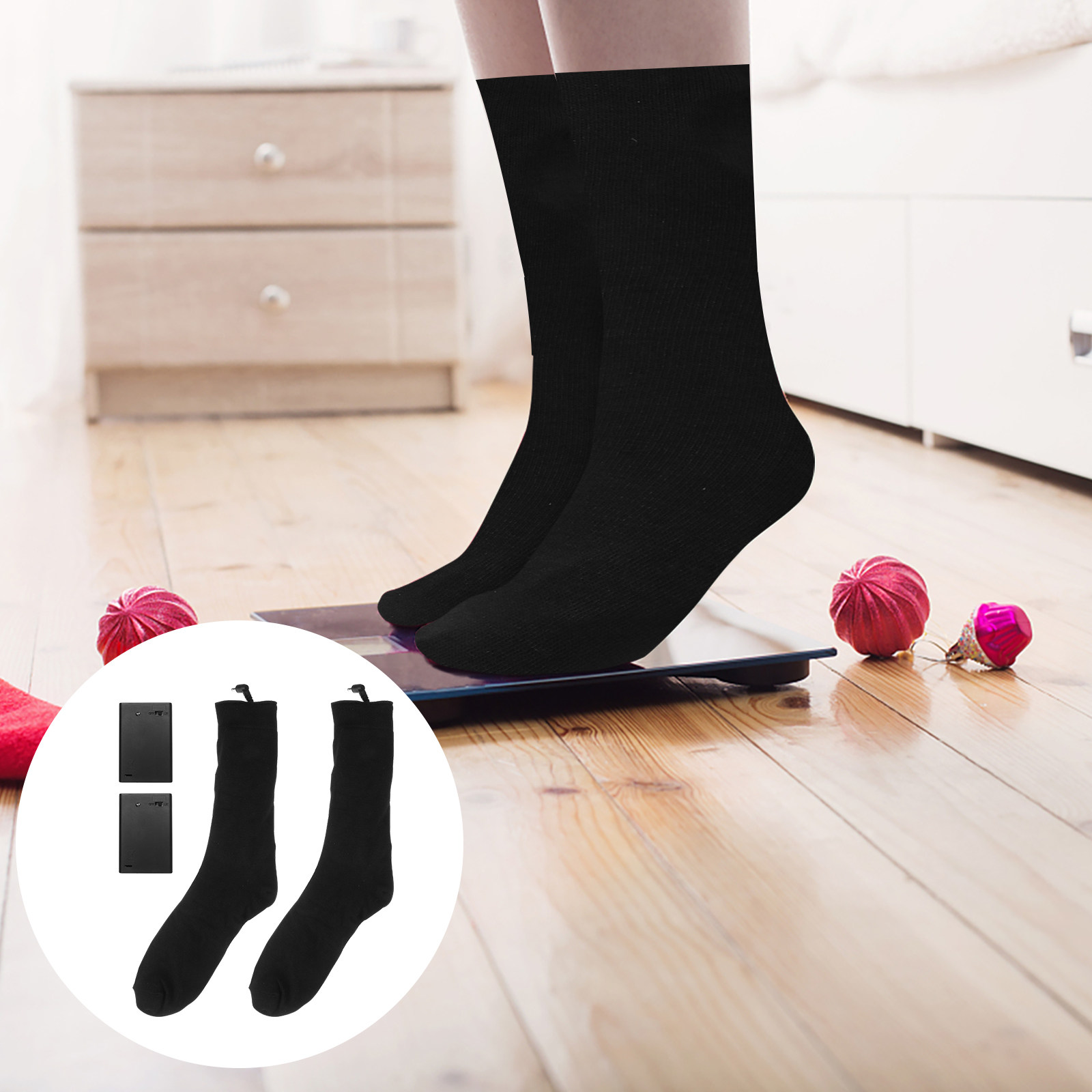Electric Heated Socks Battery  - Thermal Sock Winter ulasan dan harga