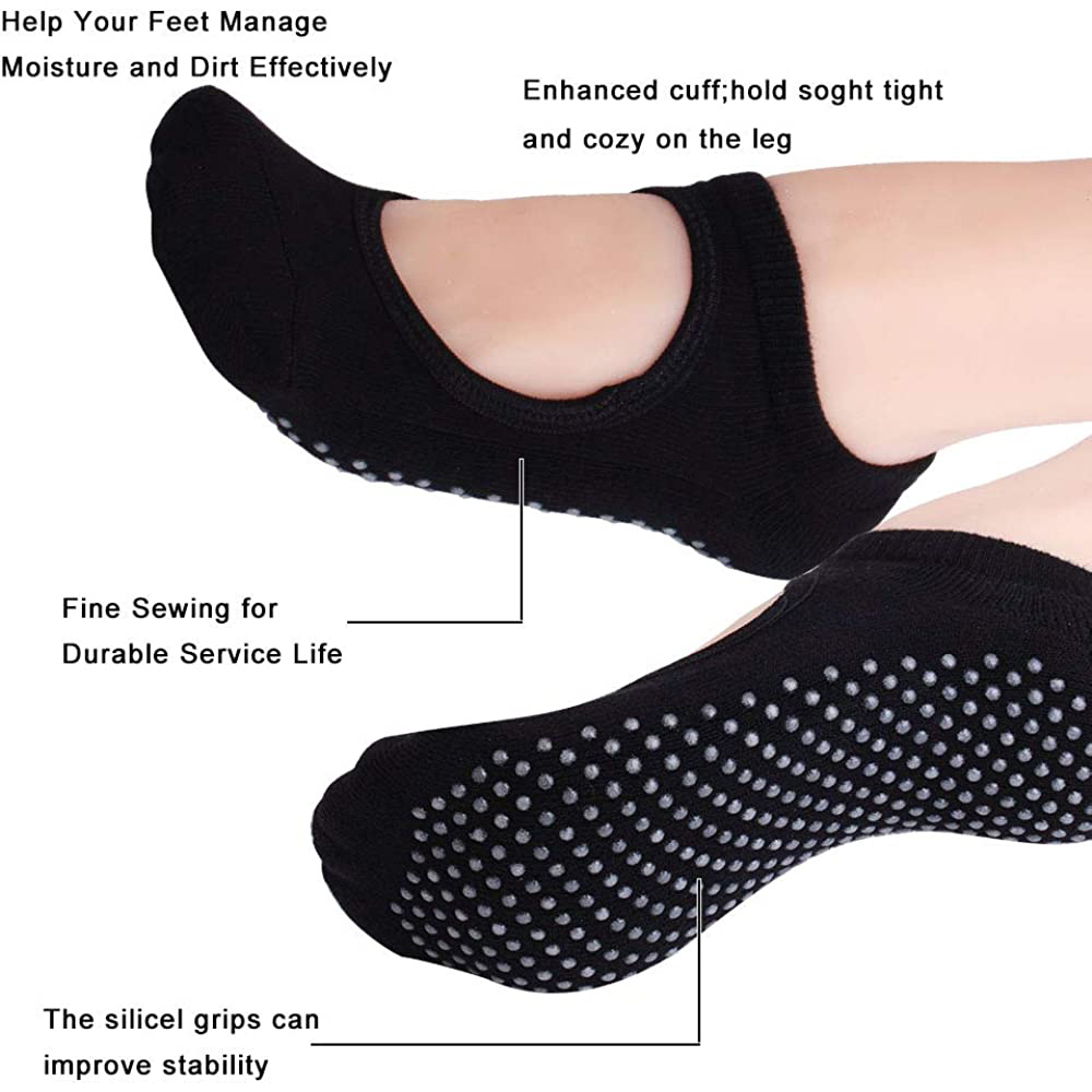 Backless Non-slip Fitness Pila - No Show Sock Women ulasan dan harga