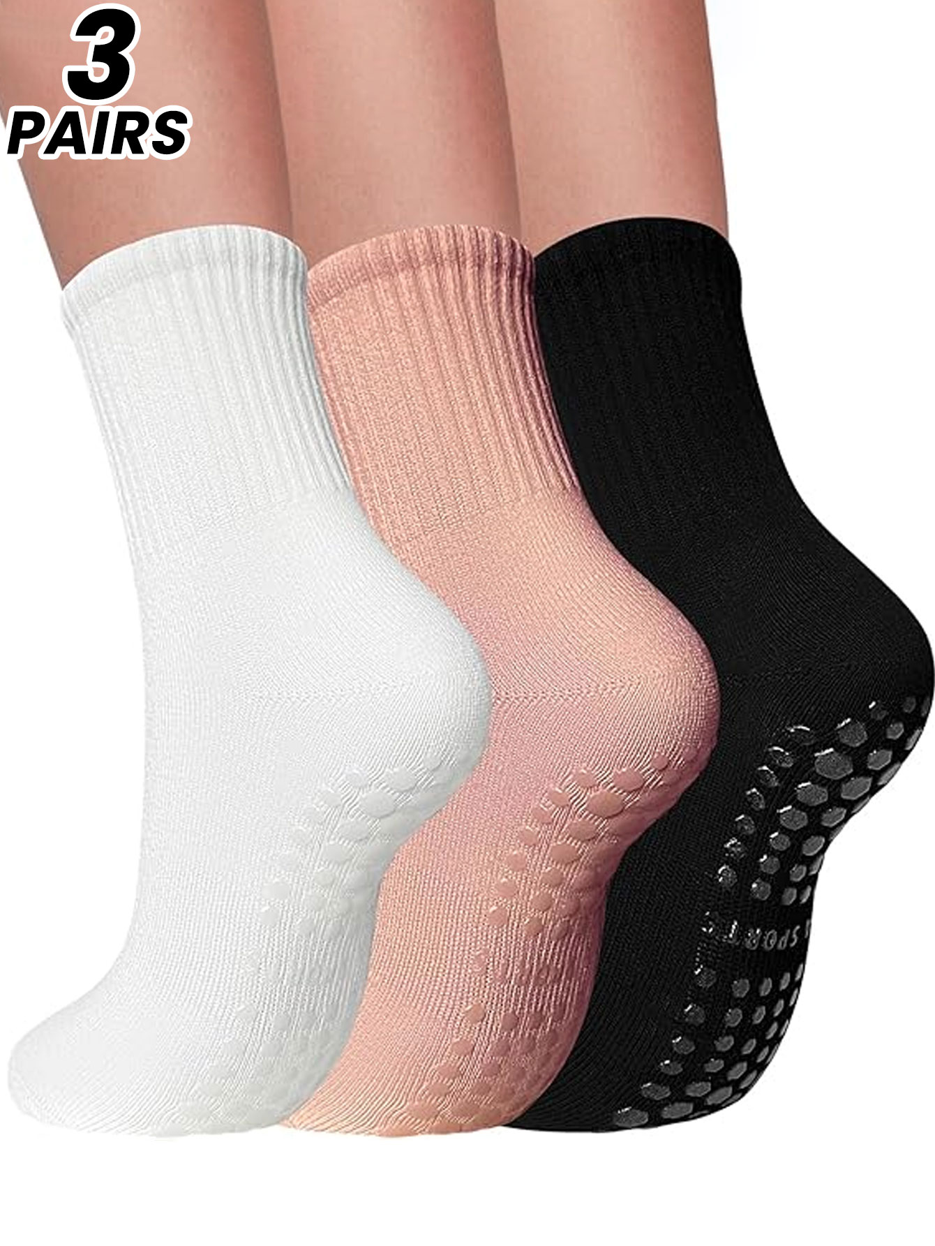 3 pairs of professional yoga s - No Show Sock Women ulasan dan harga