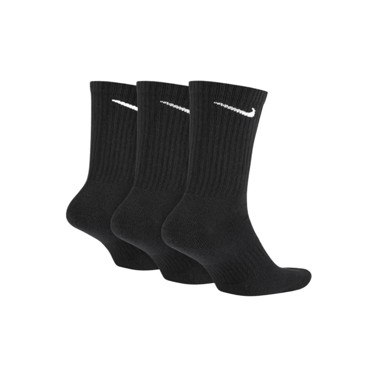Nike 3 Packs Crew Socks Unisex - Cotton Crew Sock Pack ulasan dan harga