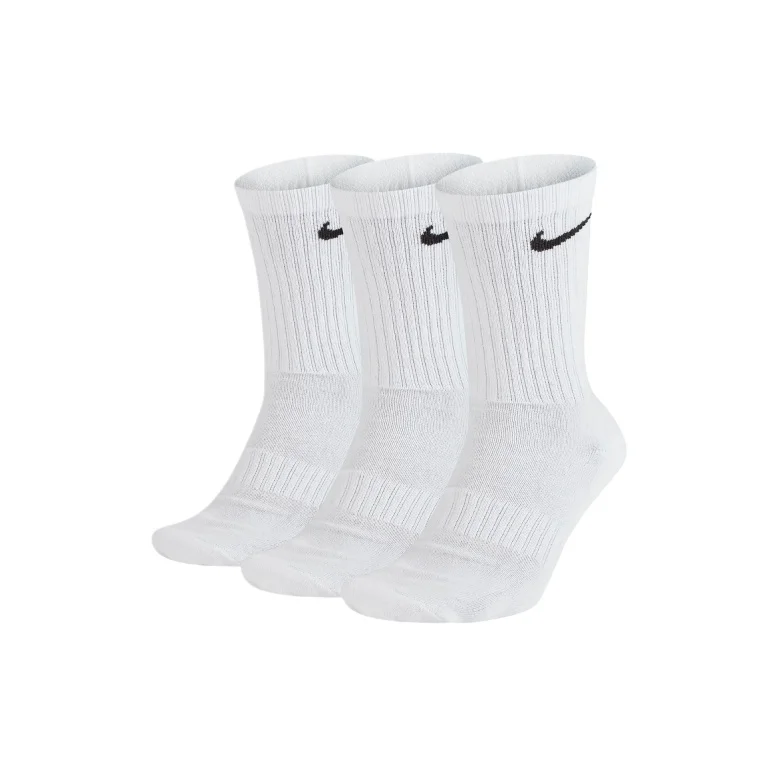Nike 3 Packs Crew Socks Unisex - Cotton Crew Sock Pack ulasan dan harga