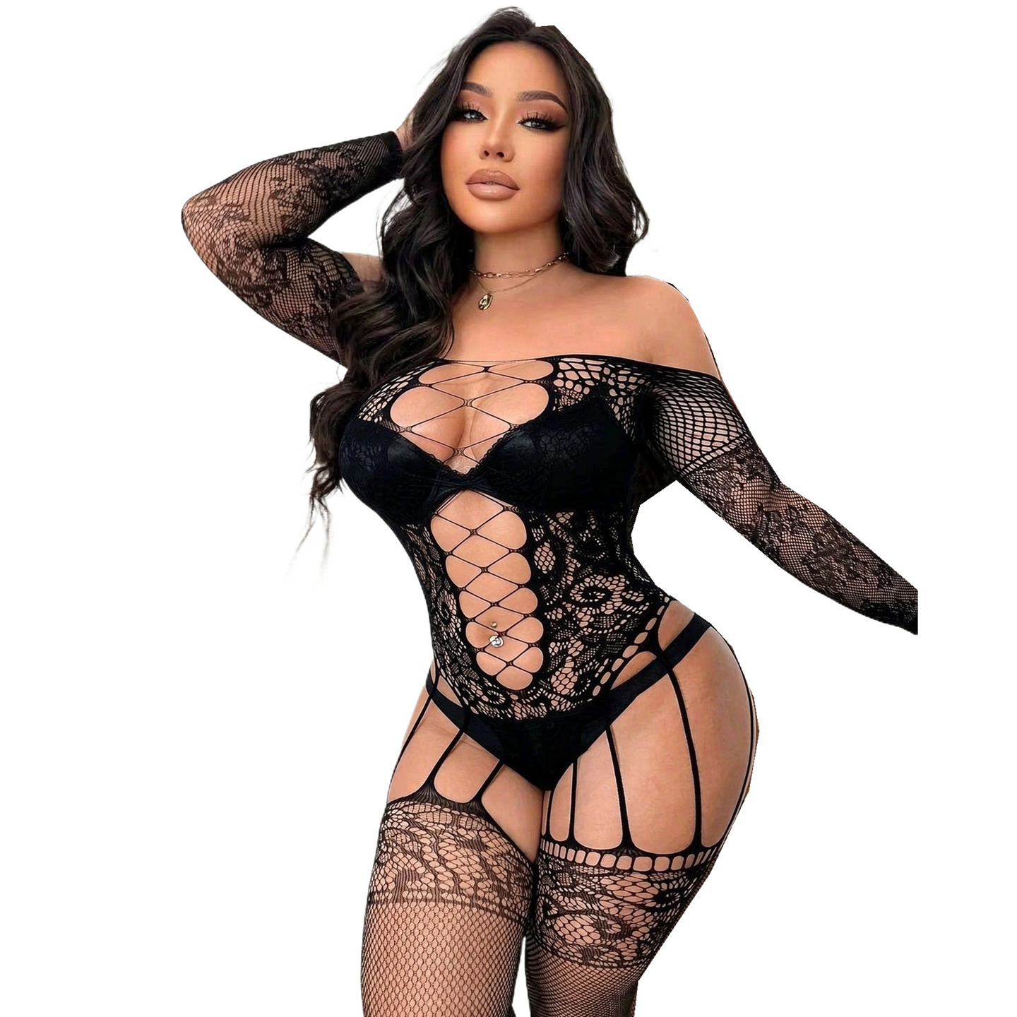 Fishnet Full Body Stockings Fa - Fishnet Stocking Women ulasan dan harga