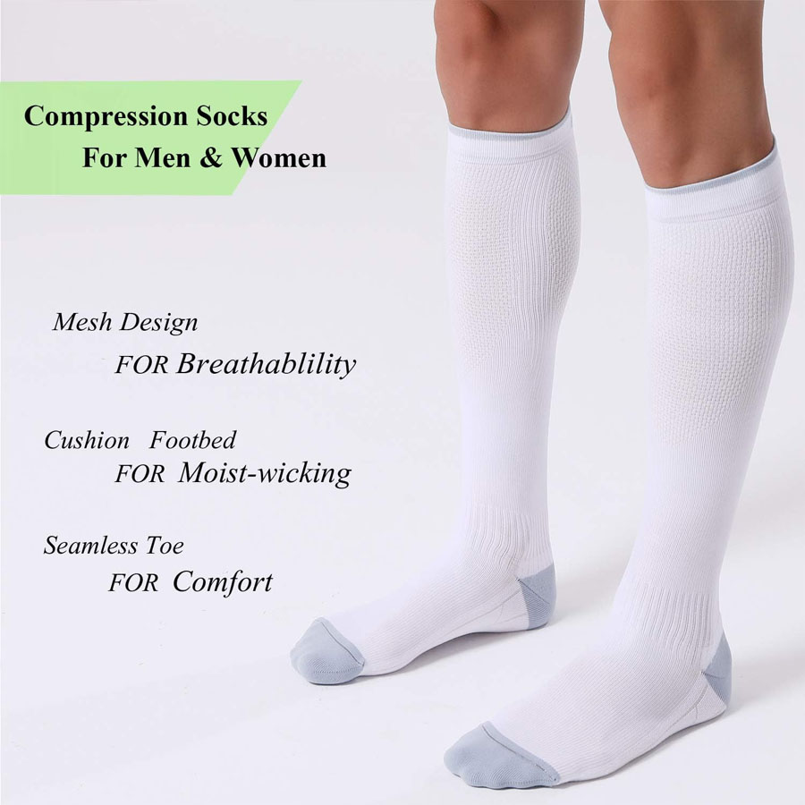 3/1 Pairs 20-30mmHg Compressio - Compression Sleeve Calf ulasan dan harga