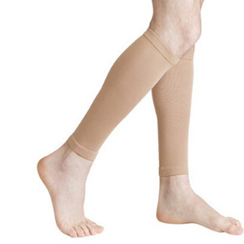2pcs/lot Elastic Open Toe Knee - Compression Sleeve Calf ulasan dan harga