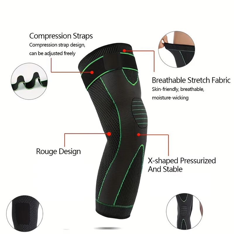 2Pcs Compression Knee Pads Sup - Compression Sleeve Calf ulasan dan harga